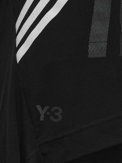 Shop Adidas Y-3 Yohji Yamamoto Women's Black Cotton T-shirt