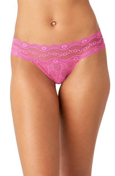 Shop B.tempt'd By Wacoal 'lace Kiss' Thong In Cone Flower
