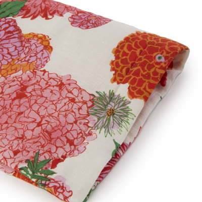 Shop La Doublej Placemat Set Of 2 In Bright Blooms