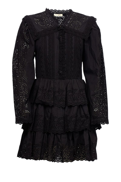 Shop Ulla Johnson Aster Dress ml In Black