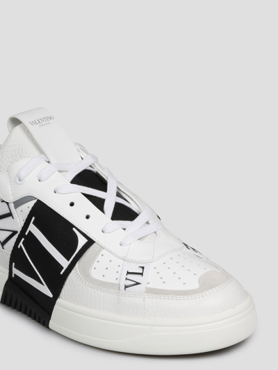 Shop Valentino Vl7n Sneaker In White