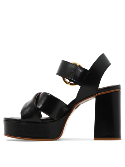 Shop See By Chloé Platform Sandals In Black  