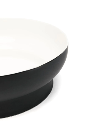 Shop Ann Deumelemeester X Serax Two-tone Bowls In 黑色