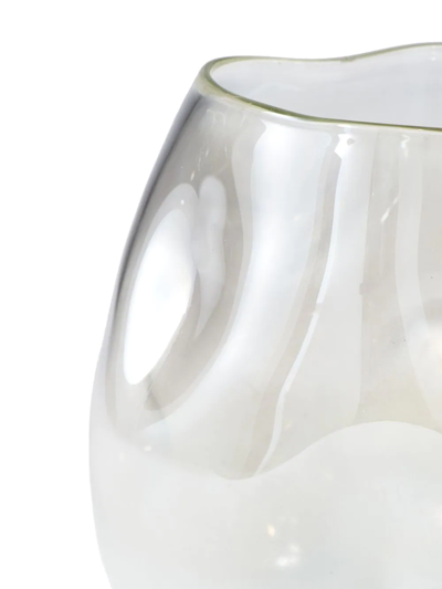 Polspotten Collision Glass Vase In White