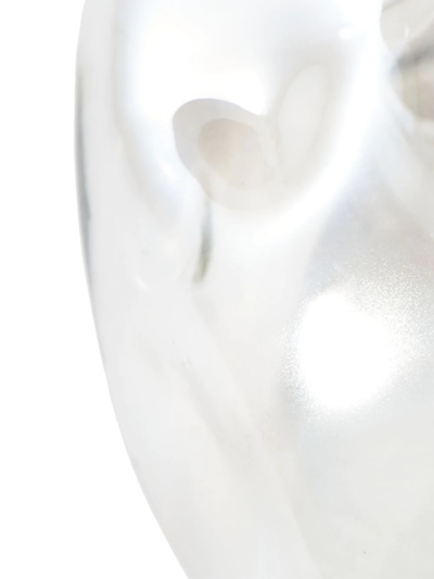 Shop Polspotten Collision Glass Vase In White