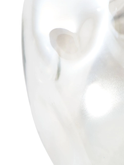 Polspotten Collision Glass Vase In White