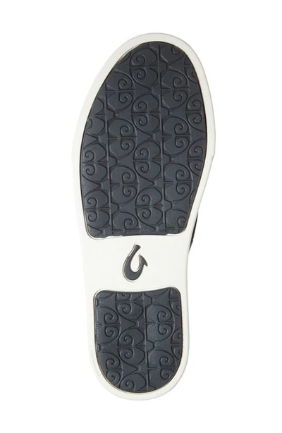 Shop Olukai 'pehuea' Slip-on Sneaker In Grey Faux Leather