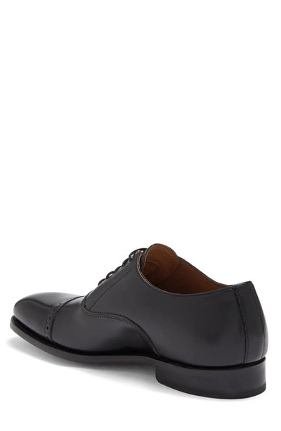 Shop Allen Edmonds Brady Cap Toe Oxford In Black