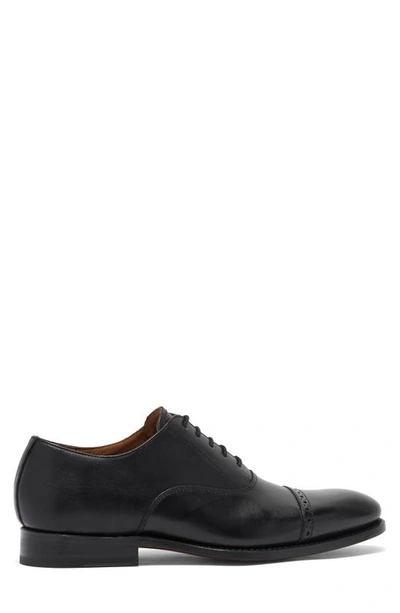 Shop Allen Edmonds Brady Cap Toe Oxford In Black