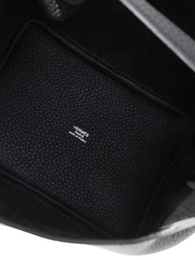 Pre-owned Hermes  Picotin Lock 18 Bucket Bag In Black