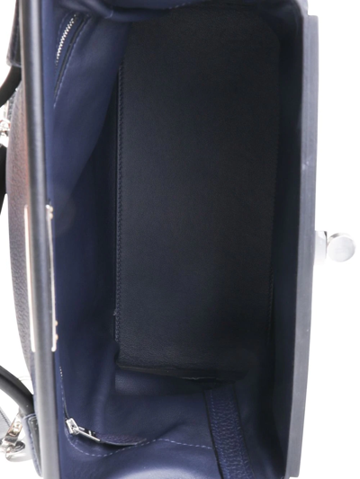 Pre-owned Hermes  Flap Two-way Bag In Blue