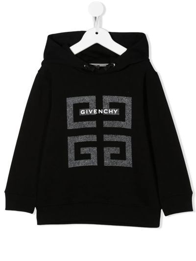 Shop Givenchy 4g Logo-print Hoodie In Black