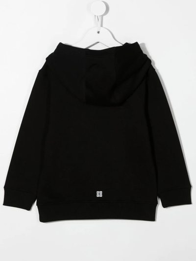 Shop Givenchy 4g Logo-print Hoodie In Black