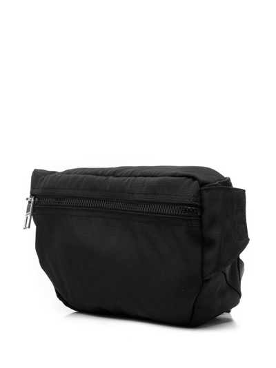 Shop Kenzo Tiger Head-print Belt Bag In Black