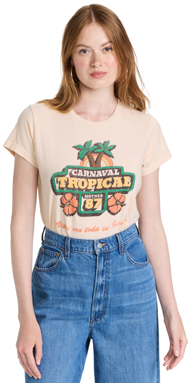 Shop Mother The Boxy Goodie Goodie Tee In Cat - Carnaval Tropical