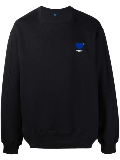 Shop Ader Error Logo-print Sweatshirt In Black