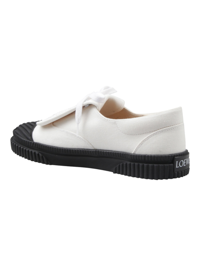 Shop Loewe Sneakers Shoes In White