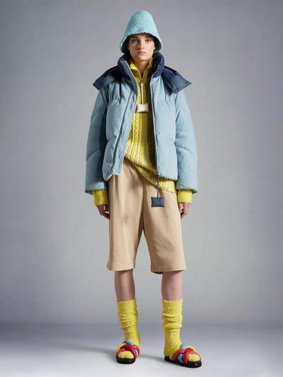Shop Moncler Genius Giubbotto Whinfell Capsule Jw Anderson Clothing In Blue