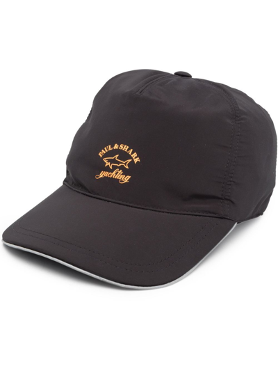 Shop Paul & Shark Baseball Hat Accessories In Black