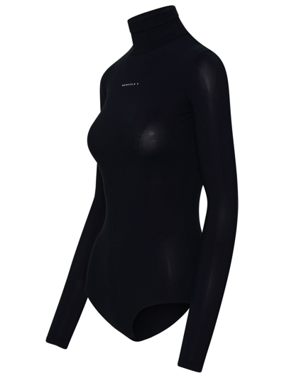 Shop Mm6 Maison Margiela Polyamide Body In Black