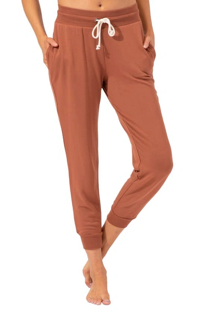 Shop Threads 4 Thought Connie Fleece Joggers In Taro