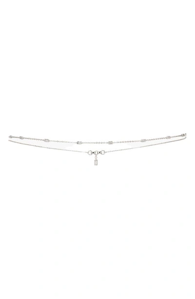 Shop Luv Aj Sunrise On South Beach Belly Chain In Silver