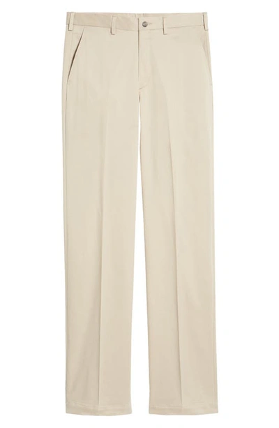 Shop Vintage 1946 Stretch Cotton Flat Front Pants In Khaki