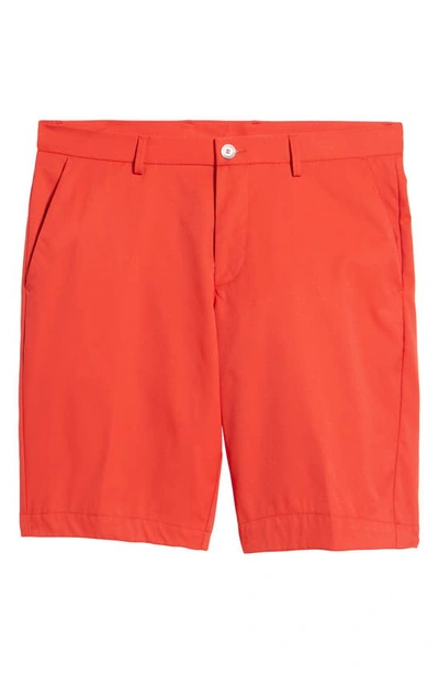 Shop Hugo Boss Liem Shorts In Bright Red