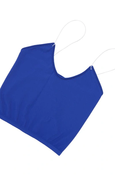 Shop Free People Intimately Fp Crop Top In Dazzling Blue