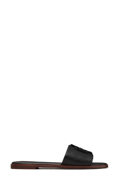 Shop Tory Burch Ines Slide Sandal In Perfect Black/ Perfect Black