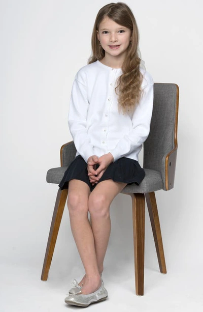 Carriage Boutique Julius Berger Cardigan In White