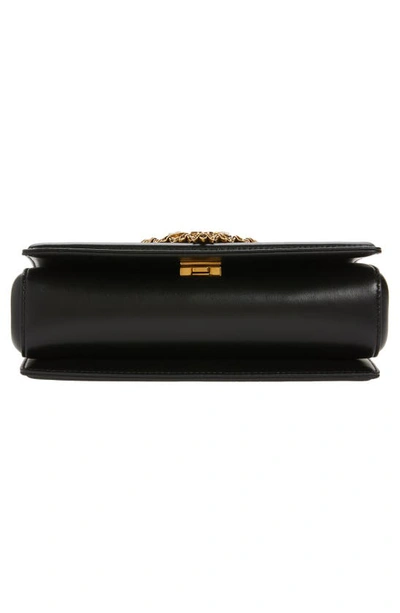 Dolce & Gabbana Dolce&gabbana Devotion Logo Heart Lambskin Crossbody Bag In 80999 Black