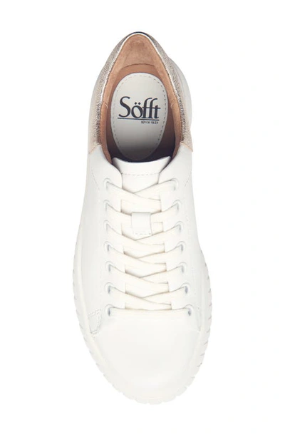 Shop Söfft Parkyn Sneaker In White / Silver