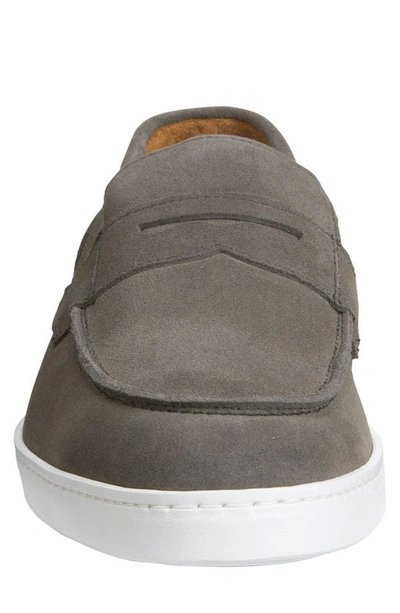 Shop Allen Edmonds Randolph Slip-on Sneaker In Grey Suede