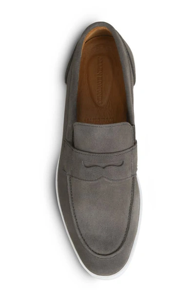 Shop Allen Edmonds Randolph Slip-on Sneaker In Grey Suede