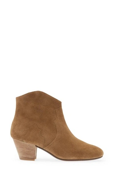Shop Isabel Marant Dicker Short Western Boot In 50bw Brown