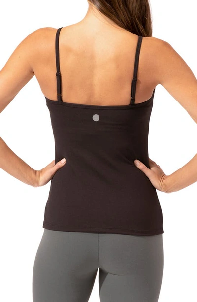Shop Threads 4 Thought Sami Yoga Camisole In Jet Black