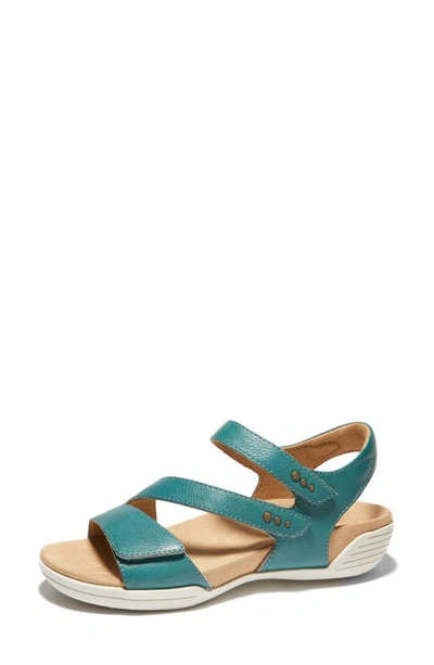 Shop Halsa Footwear Hälsa Denia Ankle Strap Sandal In Blue