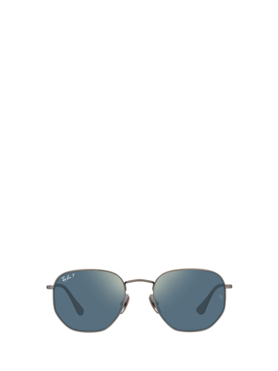 Shop Ray Ban Rb8148 Demigloss Gunmetal Sunglasses