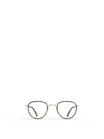 Shop Mr Leight Roku C Bradbury-12k White Gold Glasses