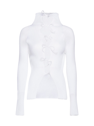Shop A. Roege Hove Cardigan In Optic White