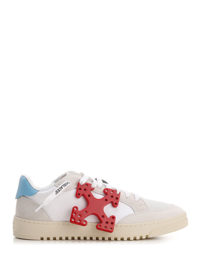 Shop Off-white Off White Men's  White Other Materials Sneakers