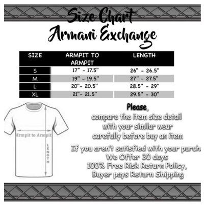 Pre-owned Armani Exchange Inverted Black White Designer Slim Fit Mens T- shirt S-2xl Nwt | ModeSens