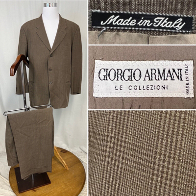 Pre owned Armani Collezioni Men s Giorgio Armani Le Collezioni 44r