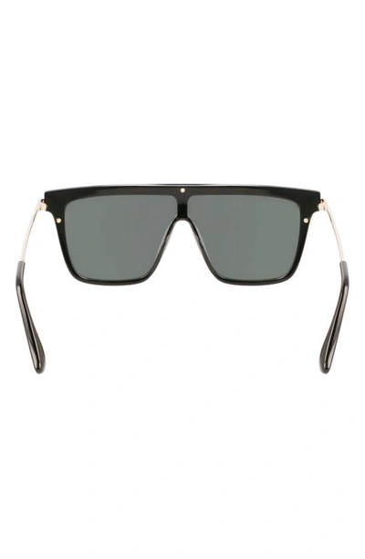 Shop Victoria Beckham 53mm Shield Sunglasses In Black
