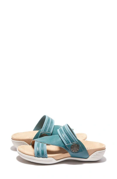 Shop Halsa Footwear Desiree Sandal In Blue
