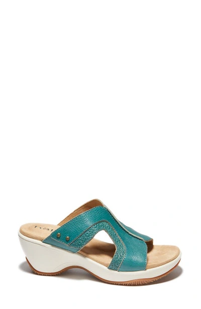 Shop Halsa Footwear Cassandra Sandal In Blue