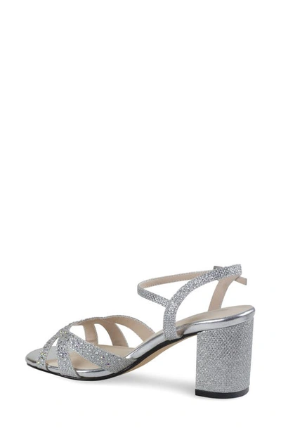 Shop Touch Ups Ivy Ankle Strap Sandal In Silver