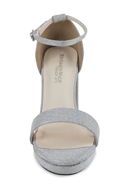 Shop Touch Ups Mia Ankle Strap Sandal In Silver