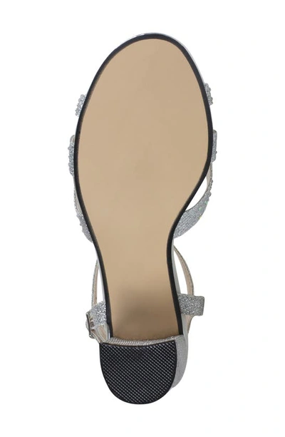 Touch Ups Ivy Ankle Strap Sandal In Silver